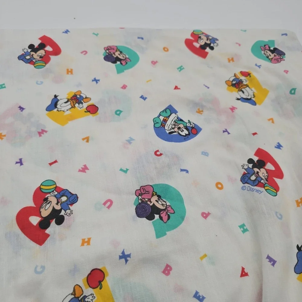 Vtg Dundee Disney Babies Crib Sheet